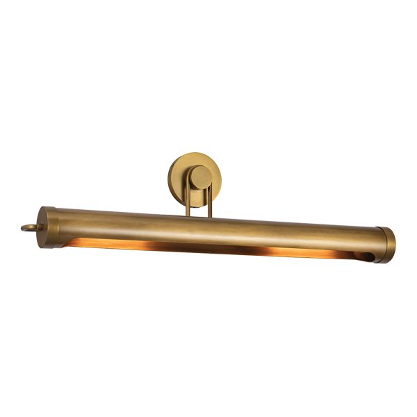 Підсвітка для картин Quintiesse QN-WYNWOOD-PL-L-VBS Alora Wynwood Wynwood 2 lt Large Picture Light Vintage Brass