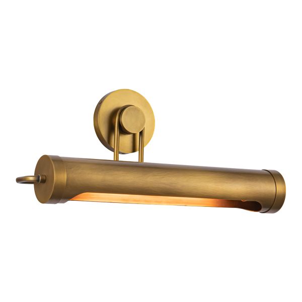 Підсвітка для картин Quintiesse QN-WYNWOOD-PL-M-VBS Alora Wynwood Wynwood 2 lt Medium Picture Light Vintage Brass