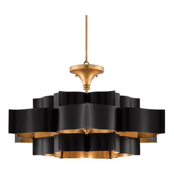 Люстра Quintiesse QNC-GRAND-LOTUS-6P-BCGL Grand Lotus Currey & Company