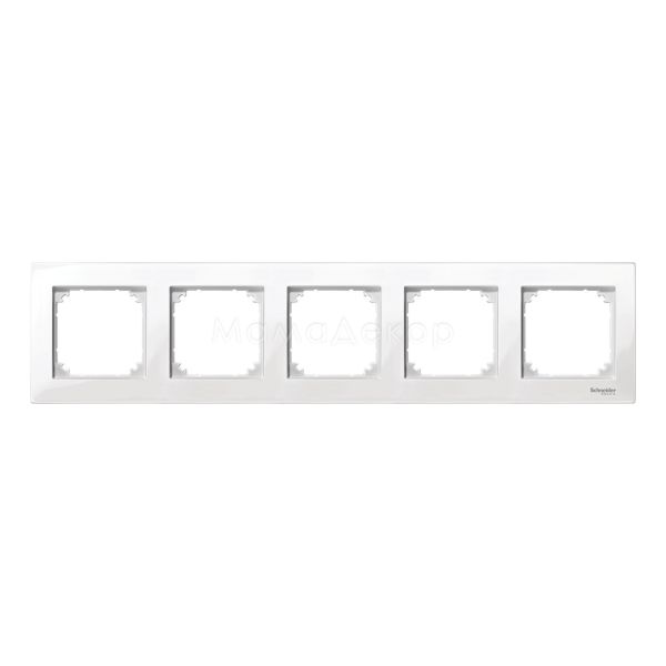 Рамка 5 постов Schneider Electric 515519 Merten System M