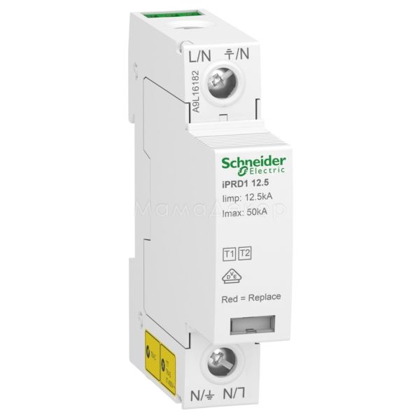 Пристрій захисту від імпульсних перенапруг (ПЗІП) Schneider Electric A9L16182 Acti9