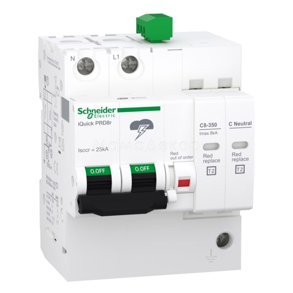 Пристрій захисту від імпульсних перенапруг (ПЗІП) Schneider Electric A9L16298 Acti9