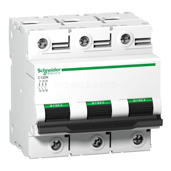 Автоматичний вимикач Schneider Electric A9N18367 Acti9 C120N