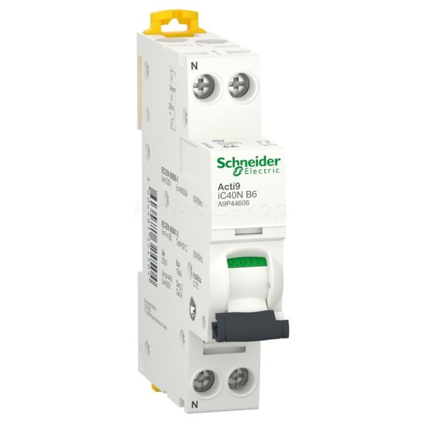 Автоматичний вимикач Schneider Electric A9P44606 Acti9