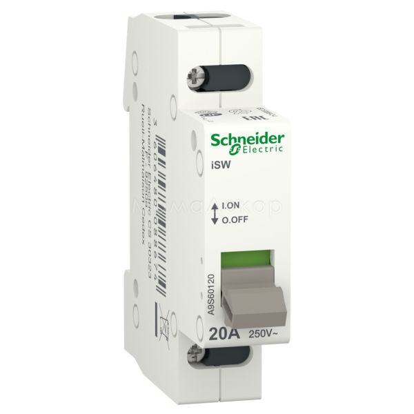 Вимикач навантаження Schneider Electric A9S60120 Acti9