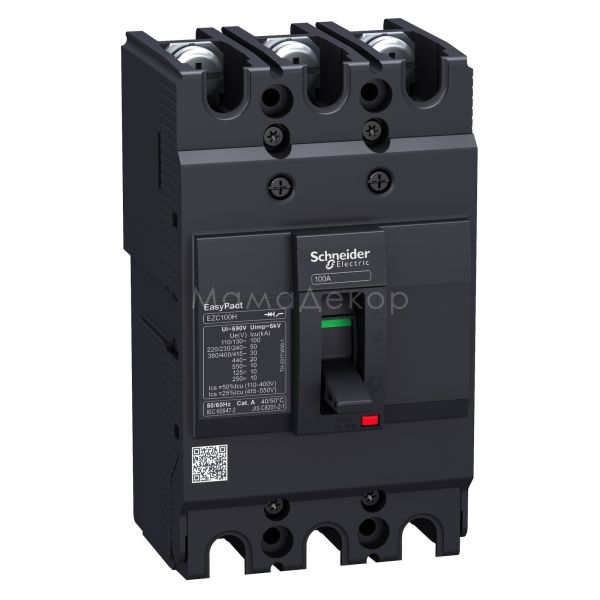 Автоматичний вимикач Schneider Electric EZC100N3100 EasyPact EZC100N