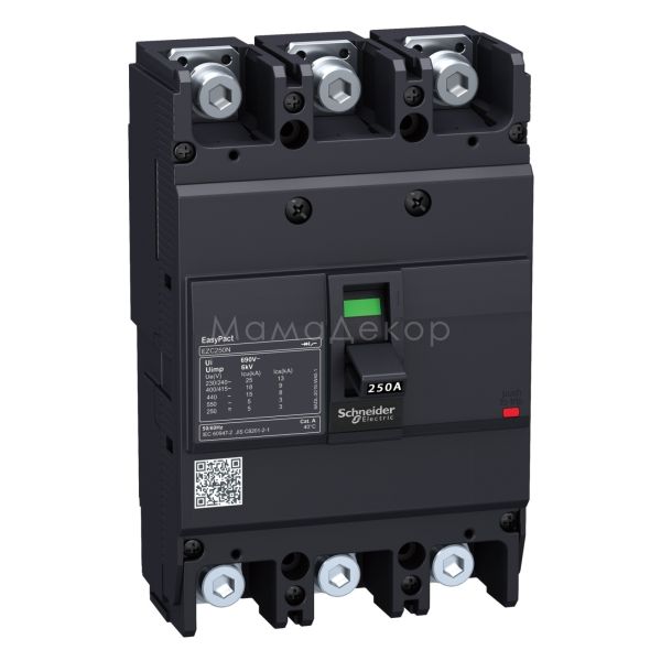 Автоматичний вимикач Schneider Electric EZC250N3200 EasyPact EZC250N