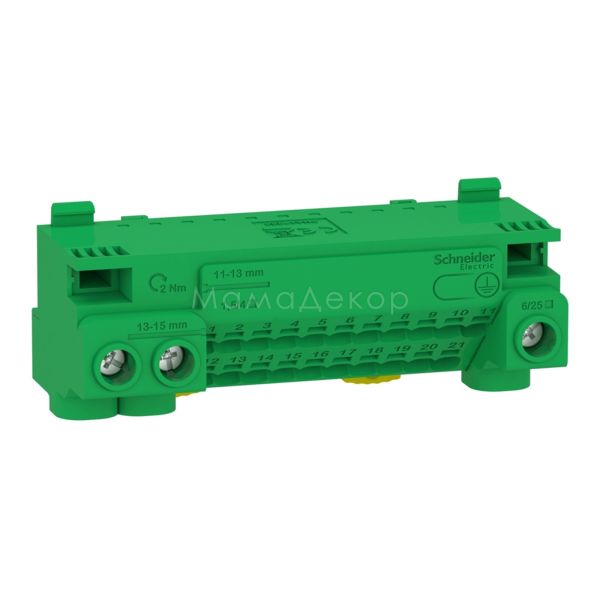 Клеммный блок PE Schneider Electric LGYT1E24 Pragma