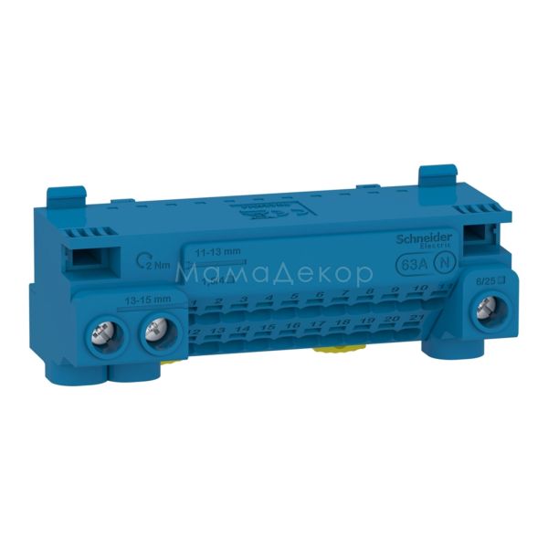 Клеммный блок N Schneider Electric LGYT1N24 Pragma