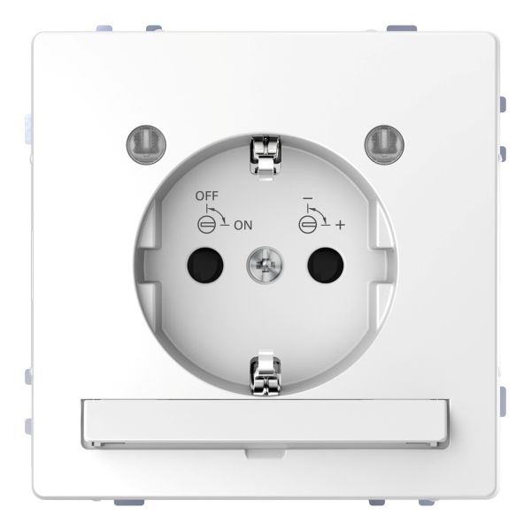 Розетка 220В Schneider Electric MEG2304-6035 Merten System D