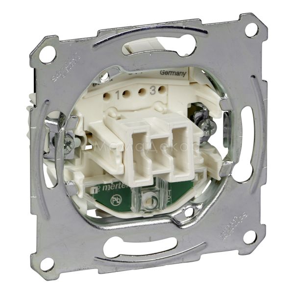 Вимикач 1-клавішний Schneider Electric MEG3137-0000 Merten QuickFlex