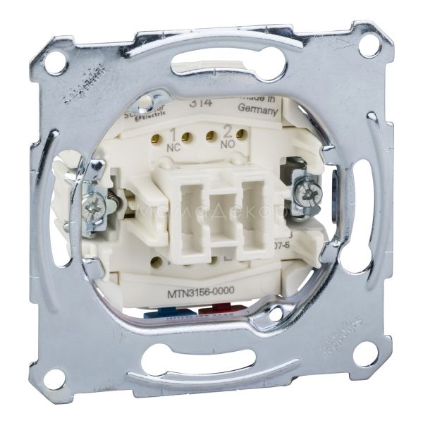 Вимикач 1-клавішний Schneider Electric MEG3156-0000 Merten QuickFlex