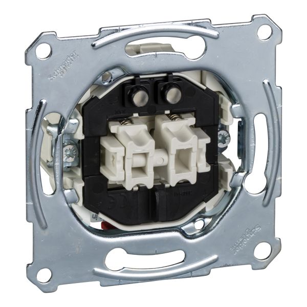 Вимикач 2-клавішний Schneider Electric MEG3165-0000 Merten QuickFlex