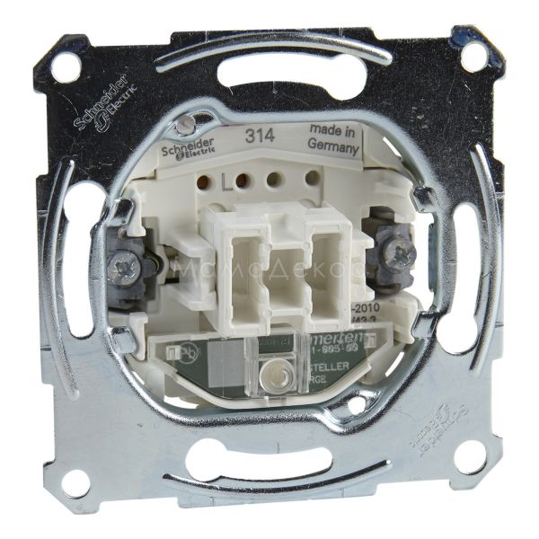 Вимикач 1-клавішний Schneider Electric MEG3636-0000 Merten QuickFlex