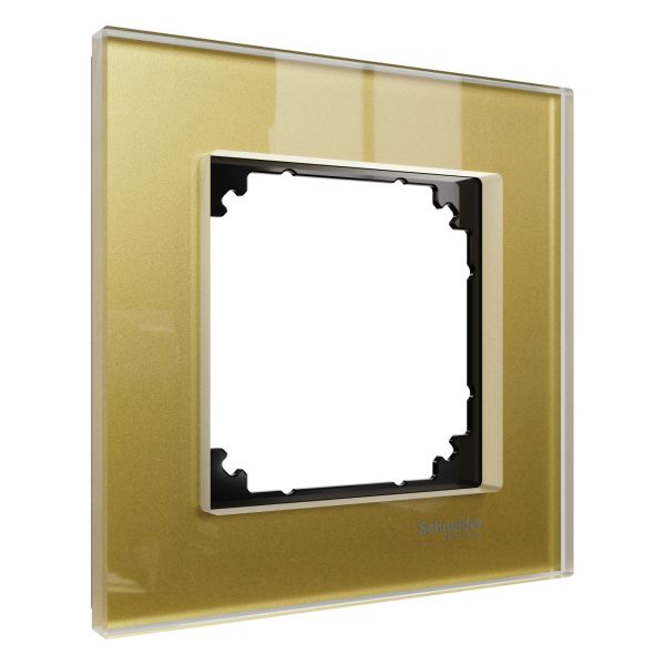 Рамка 1 пост Schneider Electric MEG4010-2341 Merten System M