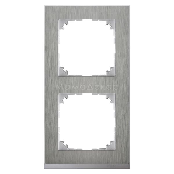 Рамка 2 поста вертикальная Schneider Electric MEG4020-3646 Merten System M