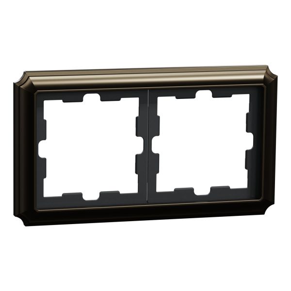 Рамка 2 поста Schneider Electric MEG4020-4752 Merten System D