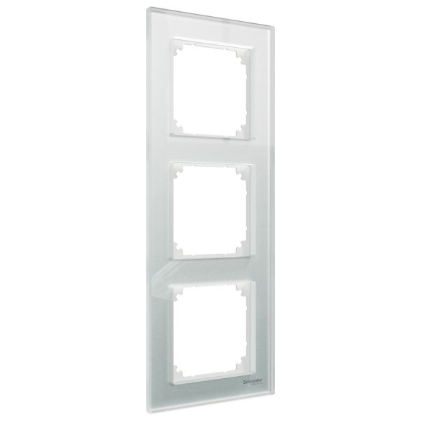Рамка 3 поста вертикальная Schneider Electric MEG4030-2320 Merten System M