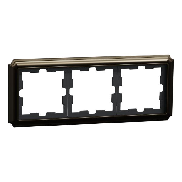 Рамка 3 поста Schneider Electric MEG4030-4752 Merten System D