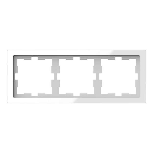 Рамка 3 поста Schneider Electric MEG4030-6520 Merten System D