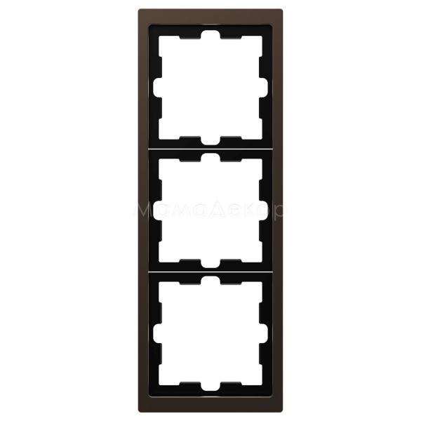 Рамка 3 поста вертикальная Schneider Electric MEG4030-6552 Merten System D