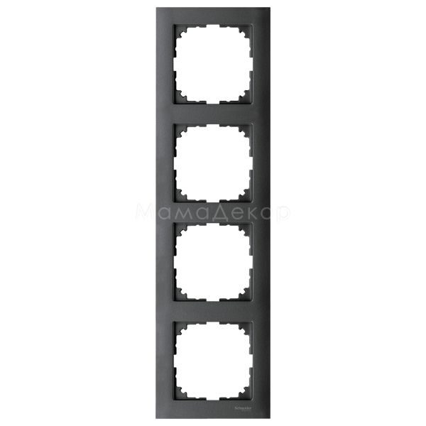 Рамка 4 поста вертикальна Schneider Electric MEG4040-3614 Merten System M