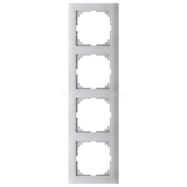 Рамка 4 поста вертикальна Schneider Electric MEG4040-3660 Merten System M