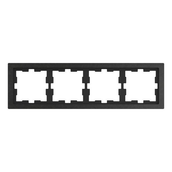 Рамка 4 поста Schneider Electric MEG4040-6547 Merten System D