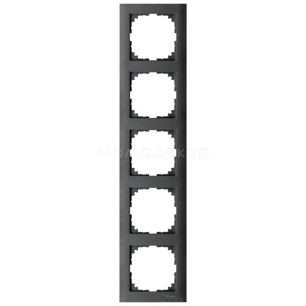 Рамка 5 постов вертикальная Schneider Electric MEG4050-3614 Merten System M
