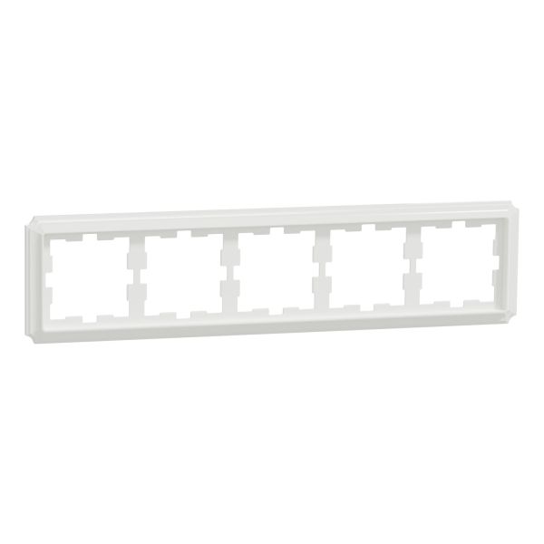 Рамка 5 постов Schneider Electric MEG4050-4735 Merten System D