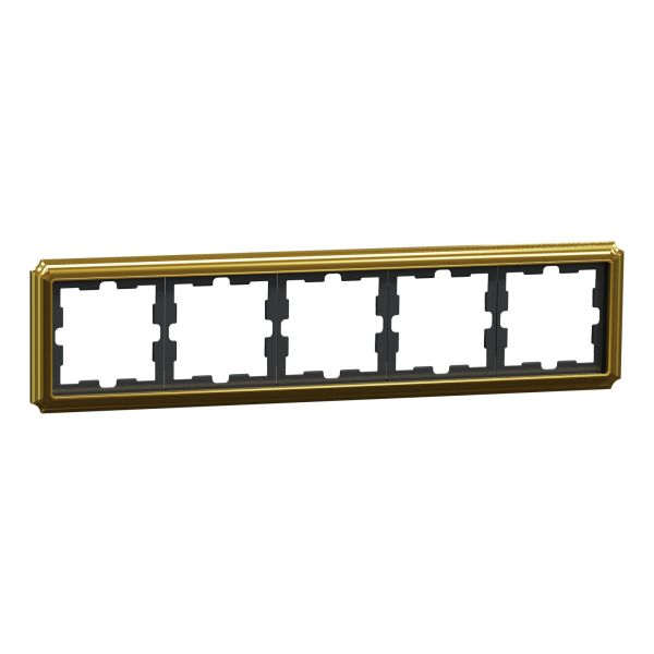 Рамка 5 постов Schneider Electric MEG4050-4741 Merten System D