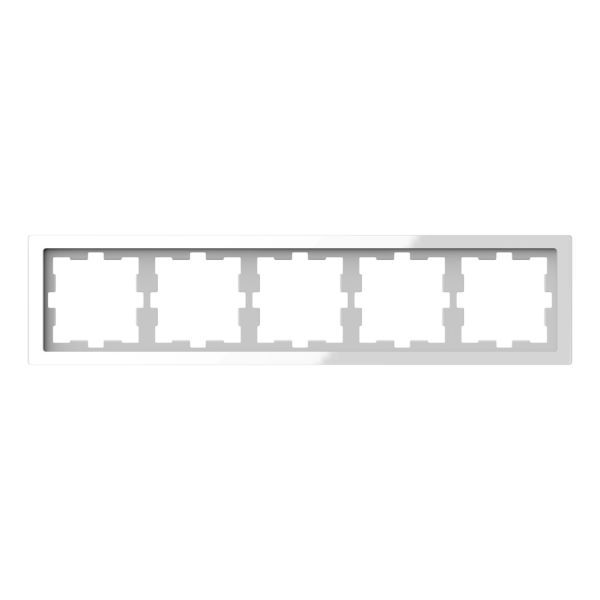 Рамка 5 постов Schneider Electric MEG4050-6520 Merten System D