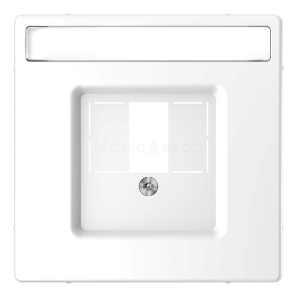 Лицевая панель с полем для надписи Schneider Electric MEG4250-6035 Merten System D