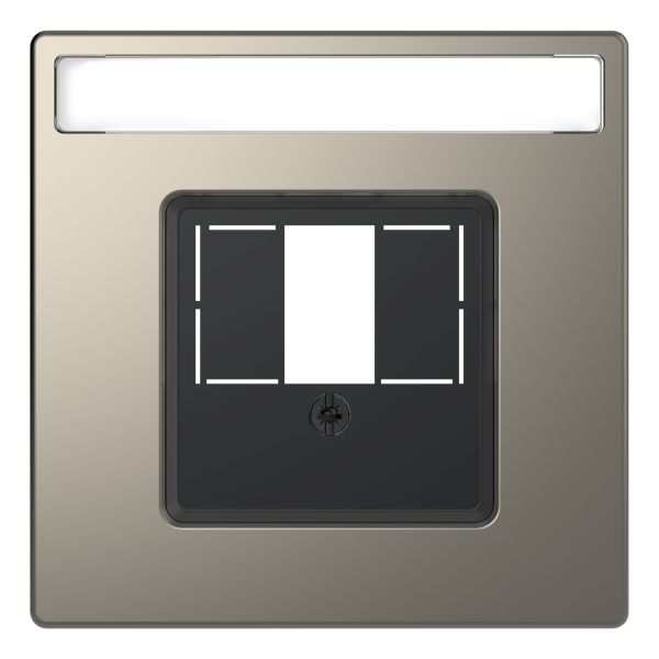 Лицевая панель с полем для надписи Schneider Electric MEG4250-6050 Merten System D