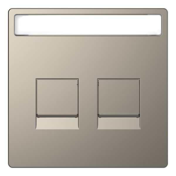 Лицевая панель аудиорозетки Schneider Electric MEG4564-6050 Merten System D