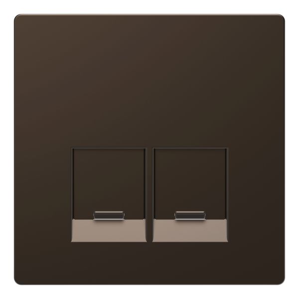 Лицевая панель розетки RJ45 Schneider Electric MEG4572-6052 Merten System D