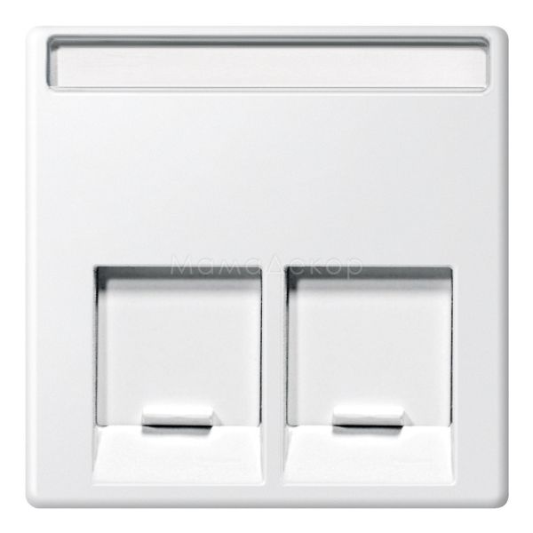 Лицевая панель розетки RJ45 Schneider Electric MEG4574-0319 Merten System M