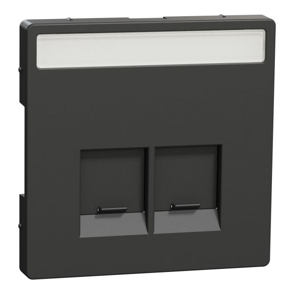 Лицевая панель розетки RJ45 Schneider Electric MEG4574-6034 Merten System D