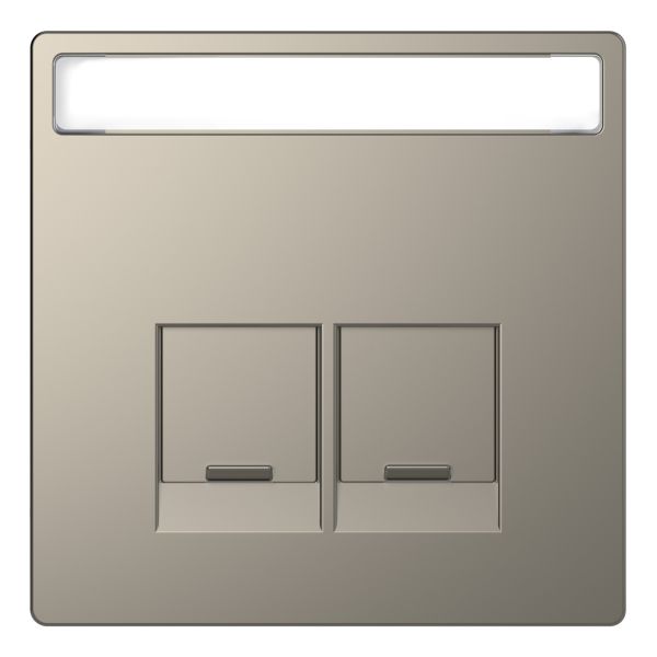 Лицевая панель розетки RJ45 Schneider Electric MEG4574-6050 Merten System D