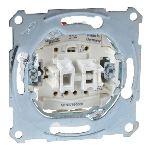Выключатель для жалюзи Schneider Electric MTN3714-0000 Merten QuickFlex