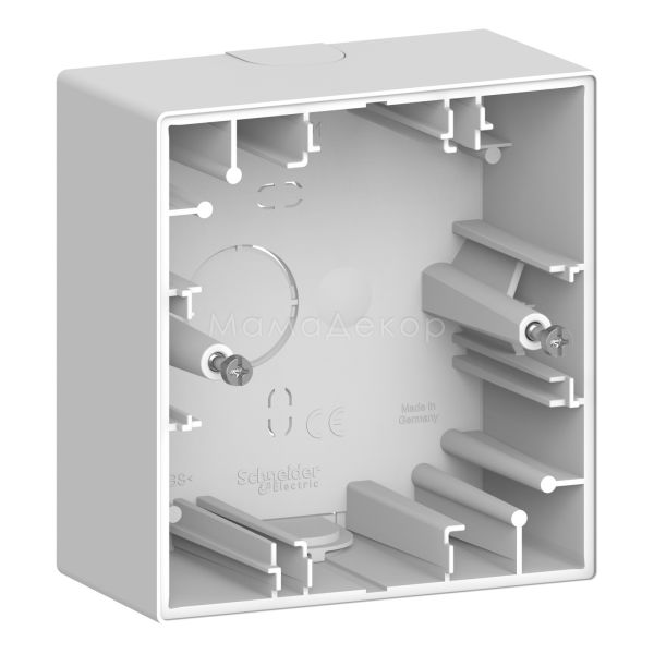 Коробка для зовнішнього монтажу Schneider Electric MTN4014-6535 Merten D-Life