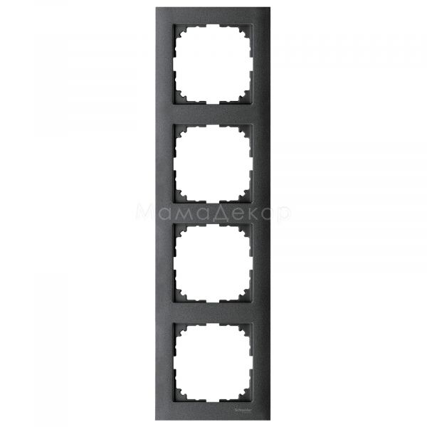 Рамка 4 поста Schneider Electric MTN4040-3614 Merten System M-Pure