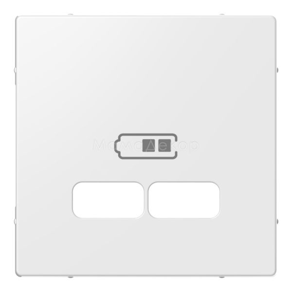 Лицевая панель USB-розетки Schneider Electric MTN4367-0319 Merten System M