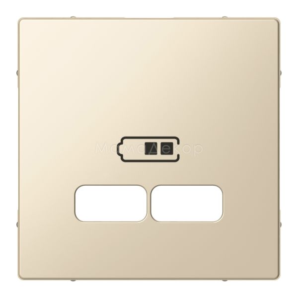 Лицьова панель USB-розетки Schneider Electric MTN4367-0344 Merten System M