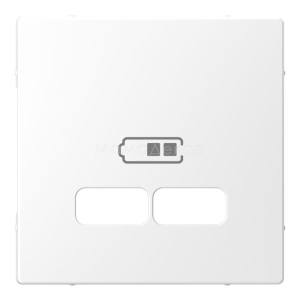 Лицьова панель USB-розетки Schneider Electric MTN4367-6035 Merten D-Life