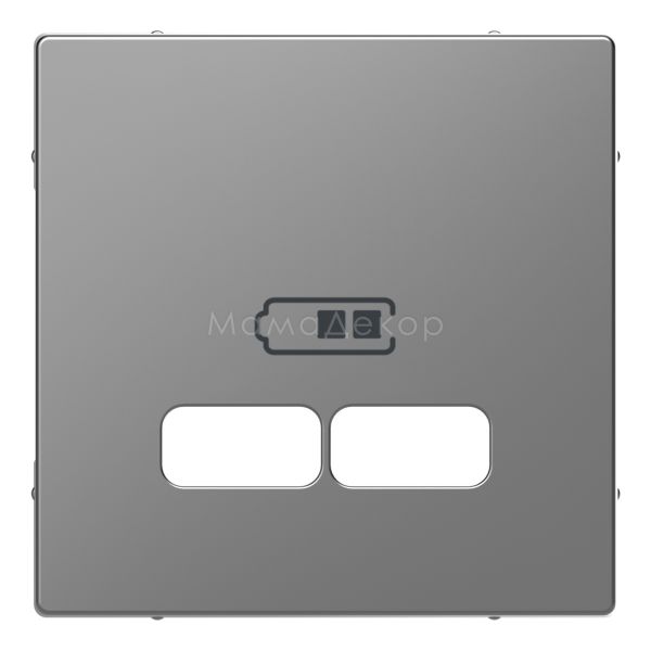 Лицьова панель USB-розетки Schneider Electric MTN4367-6036 Merten D-Life