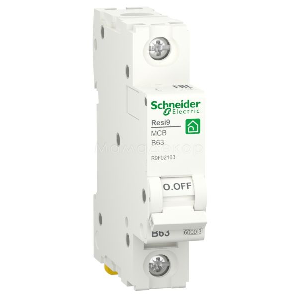 Автоматичний вимикач Schneider Electric R9F02163 Resi9