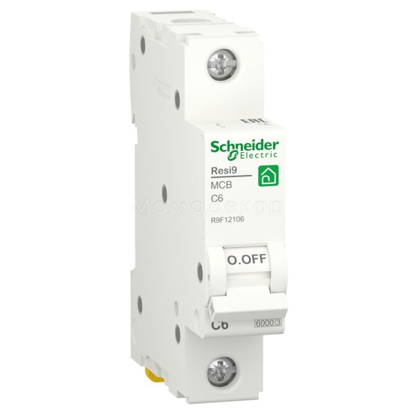 Автоматичний вимикач Schneider Electric R9F12106 Resi9