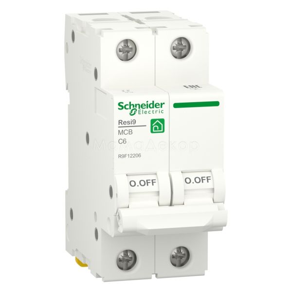 Автоматичний вимикач Schneider Electric R9F12206 Resi9