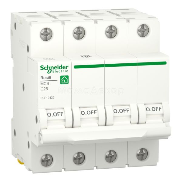 Автоматичний вимикач Schneider Electric R9F12425 Resi9